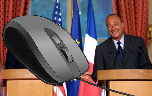 Chirac souris