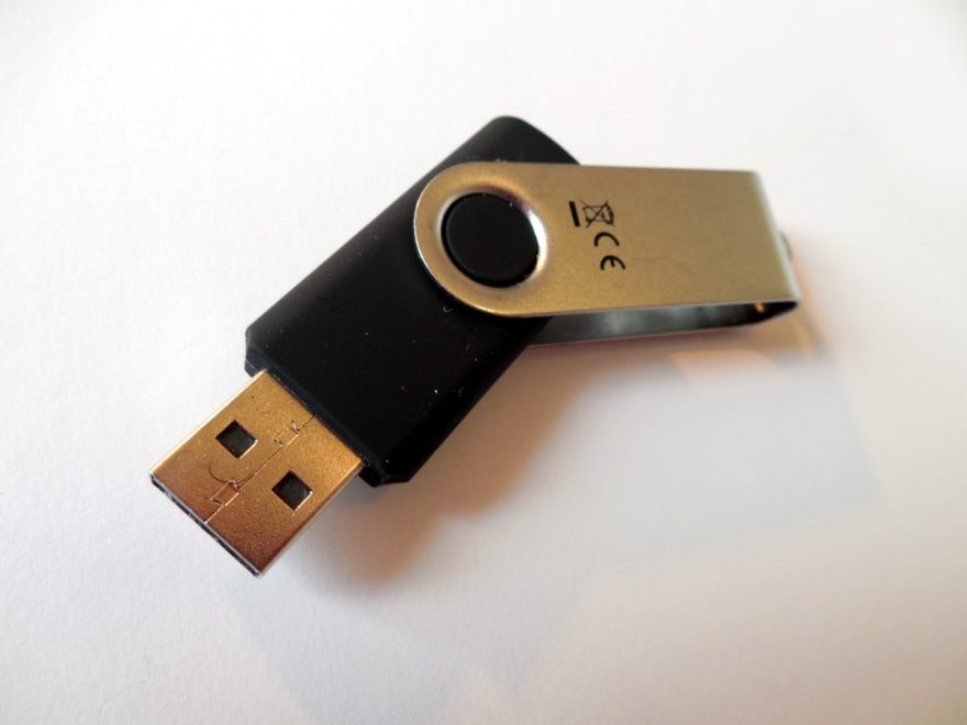 Une clé USB